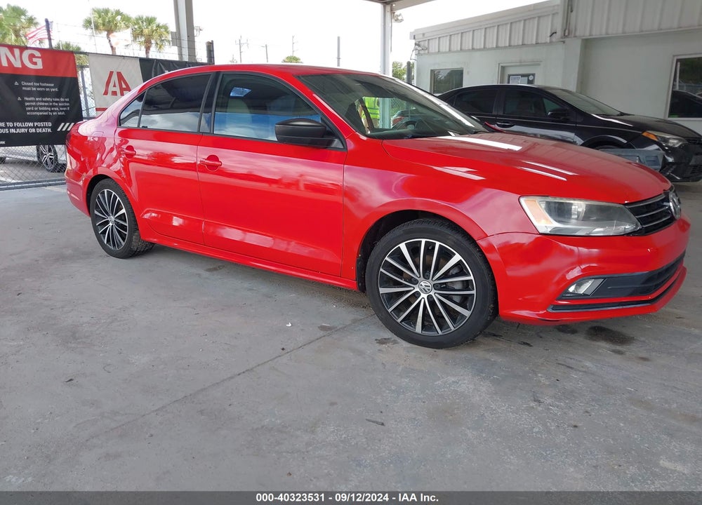 2016 VOLKSWAGEN JETTA 1.8T SPORT VIN: 3VWD17AJ2GM403464