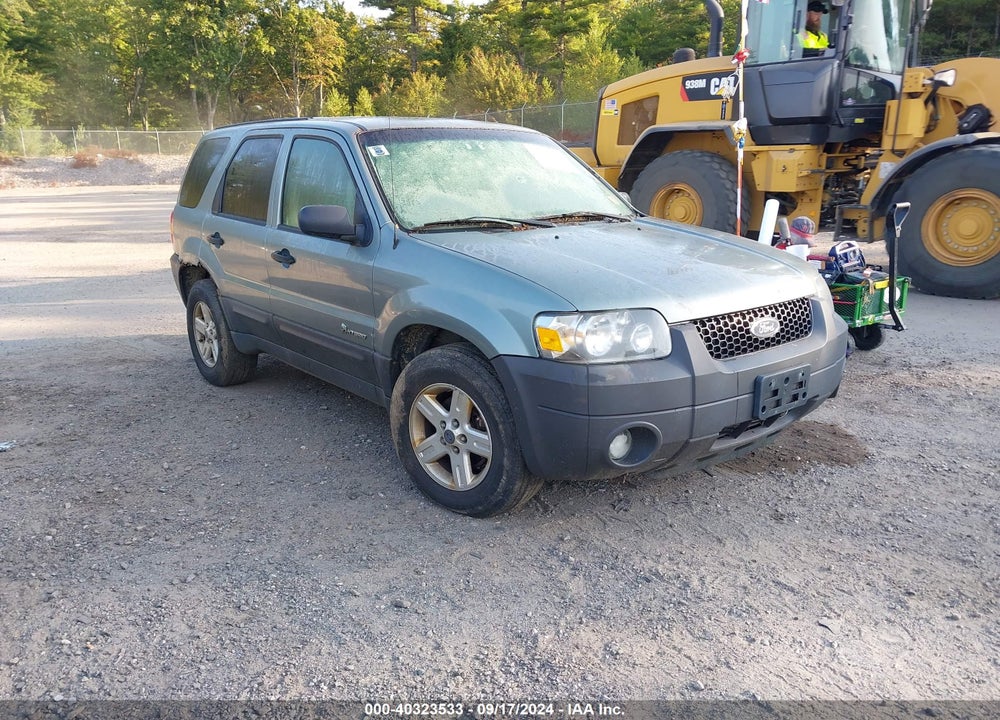 2006 FORD ESCAPE HYBRID VIN: 1FMCU96HX6KB11831