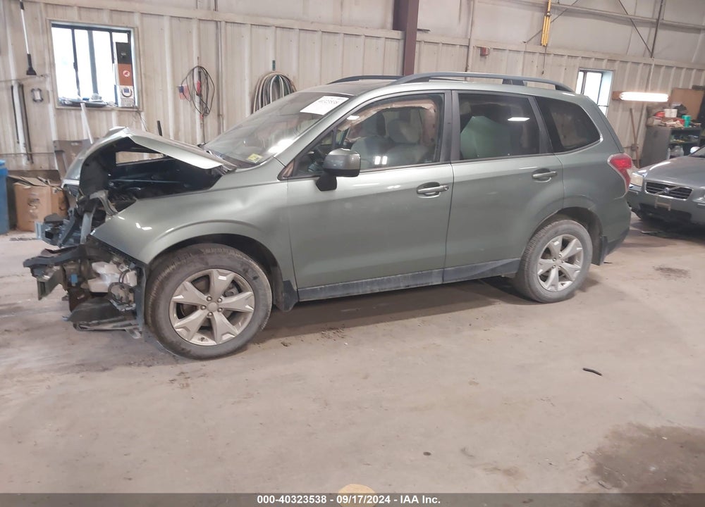 2016 SUBARU FORESTER 2.5I PREMIUM VIN: JF2SJADC2GH460550