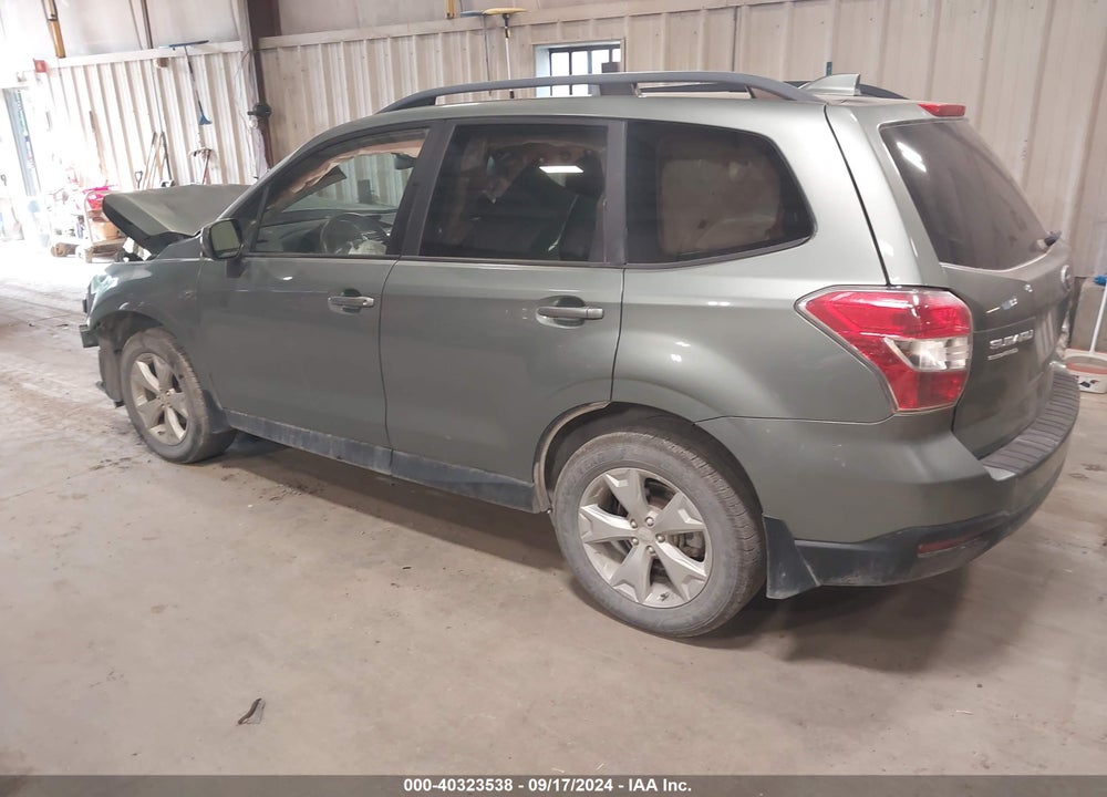 2016 SUBARU FORESTER 2.5I PREMIUM VIN: JF2SJADC2GH460550