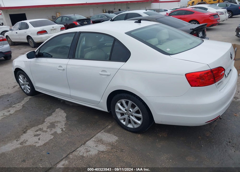 2012 VOLKSWAGEN JETTA 2.5L SE VIN: 3VWDX7AJ9CM422215