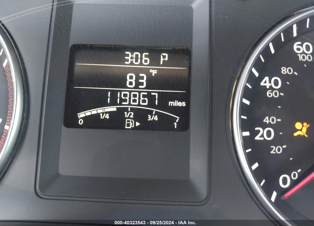 2012 VOLKSWAGEN JETTA 2.5L SE VIN: 3VWDX7AJ9CM422215