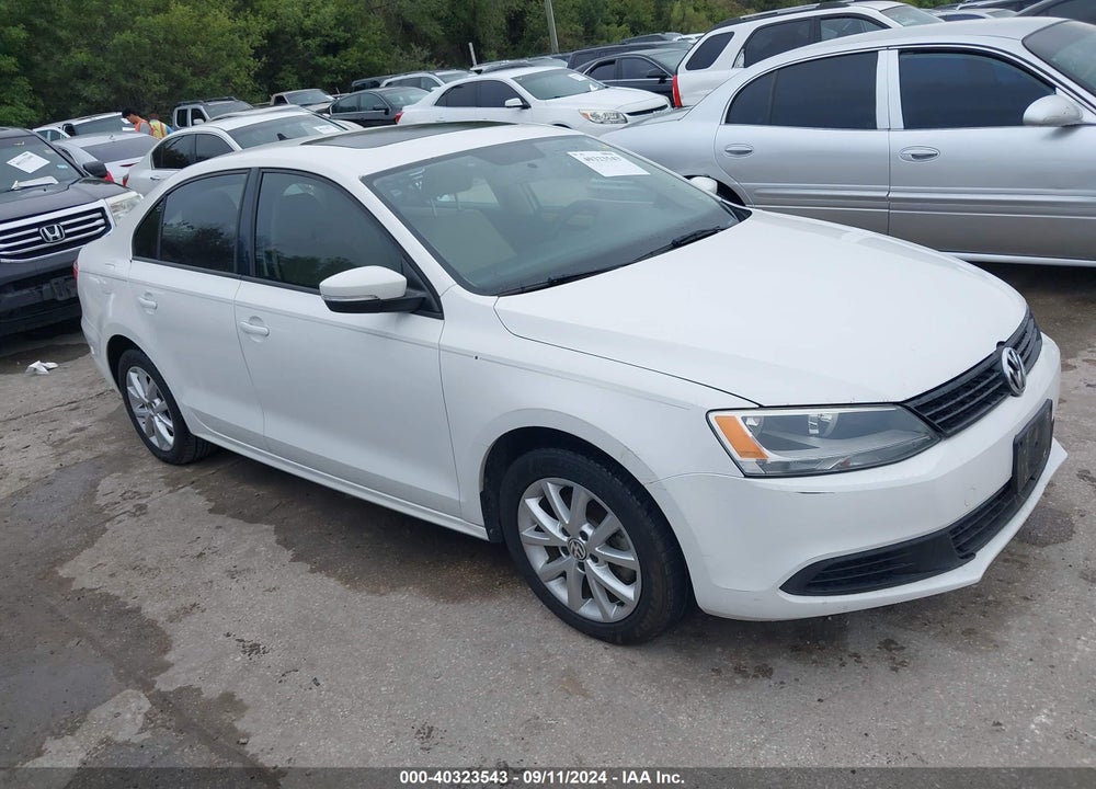 2012 VOLKSWAGEN JETTA 2.5L SE VIN: 3VWDX7AJ9CM422215