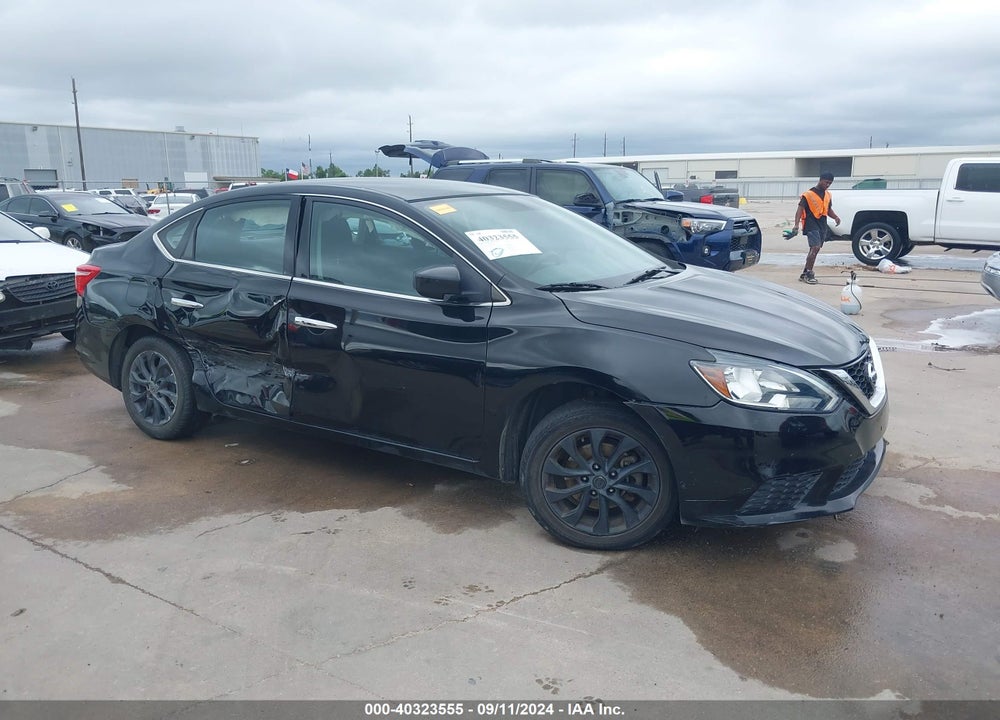 2018 NISSAN SENTRA SV VIN: 3N1AB7AP3JL614597