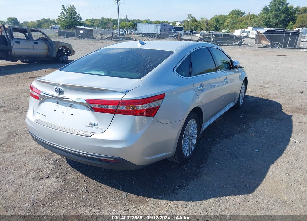 2014 TOYOTA AVALON HYBRID LIMITED VIN: 4T1BD1EB5EU026280