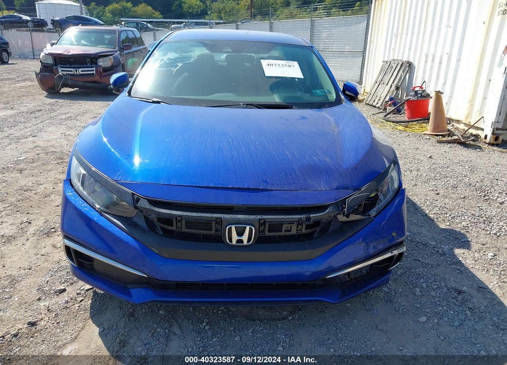 2020 HONDA CIVIC LX VIN: 2HGFC2F65LH576404