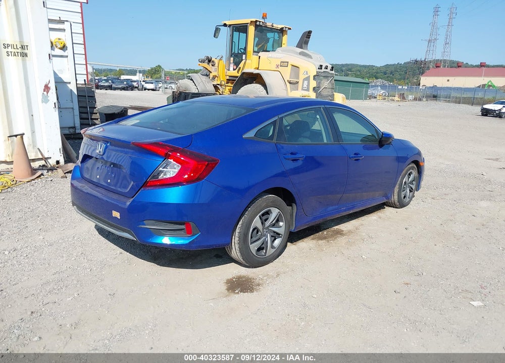 2020 HONDA CIVIC LX VIN: 2HGFC2F65LH576404