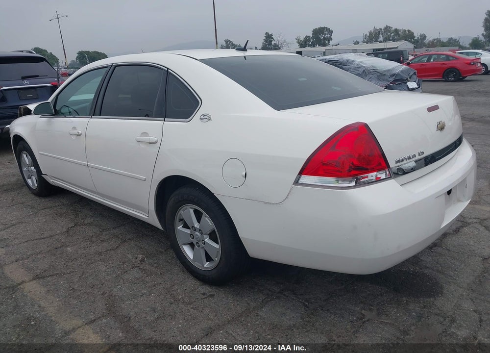2007 CHEVROLET IMPALA LS VIN: 2G1WB58N179284944