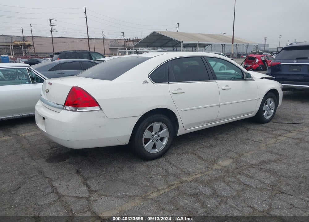 2007 CHEVROLET IMPALA LS VIN: 2G1WB58N179284944