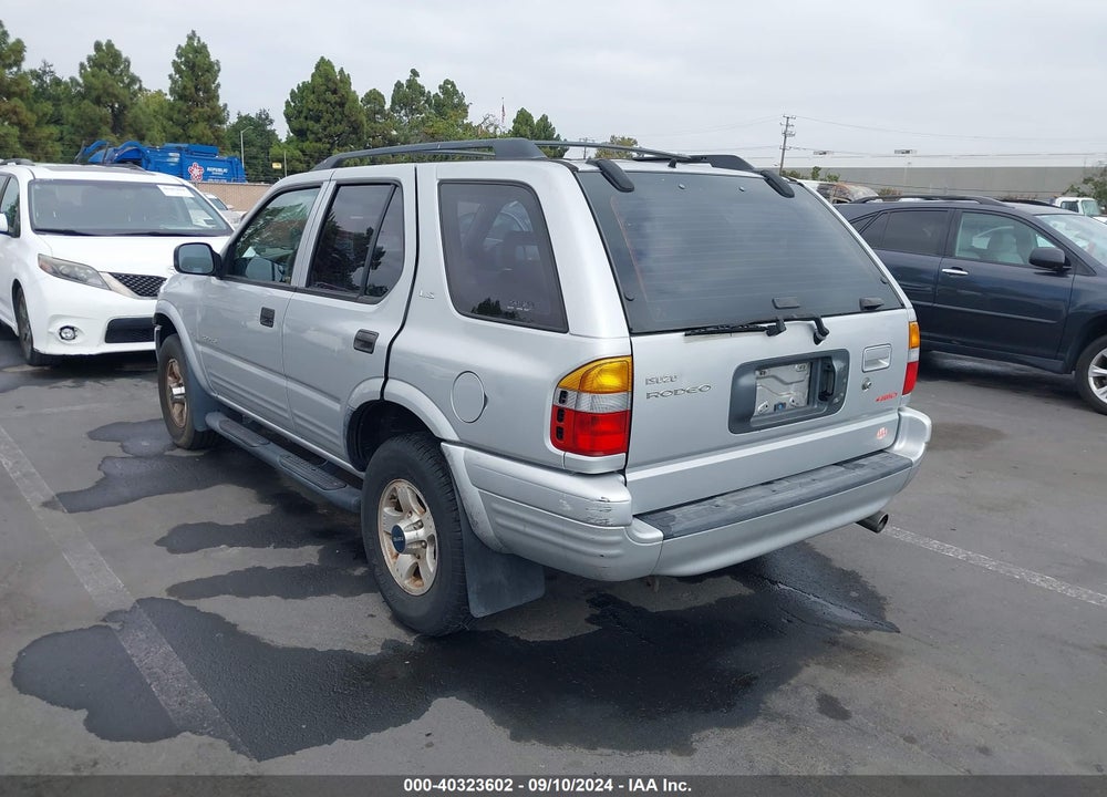 1999 ISUZU RODEO LS/LSE/S VIN: 4S2CM58W5X4368057