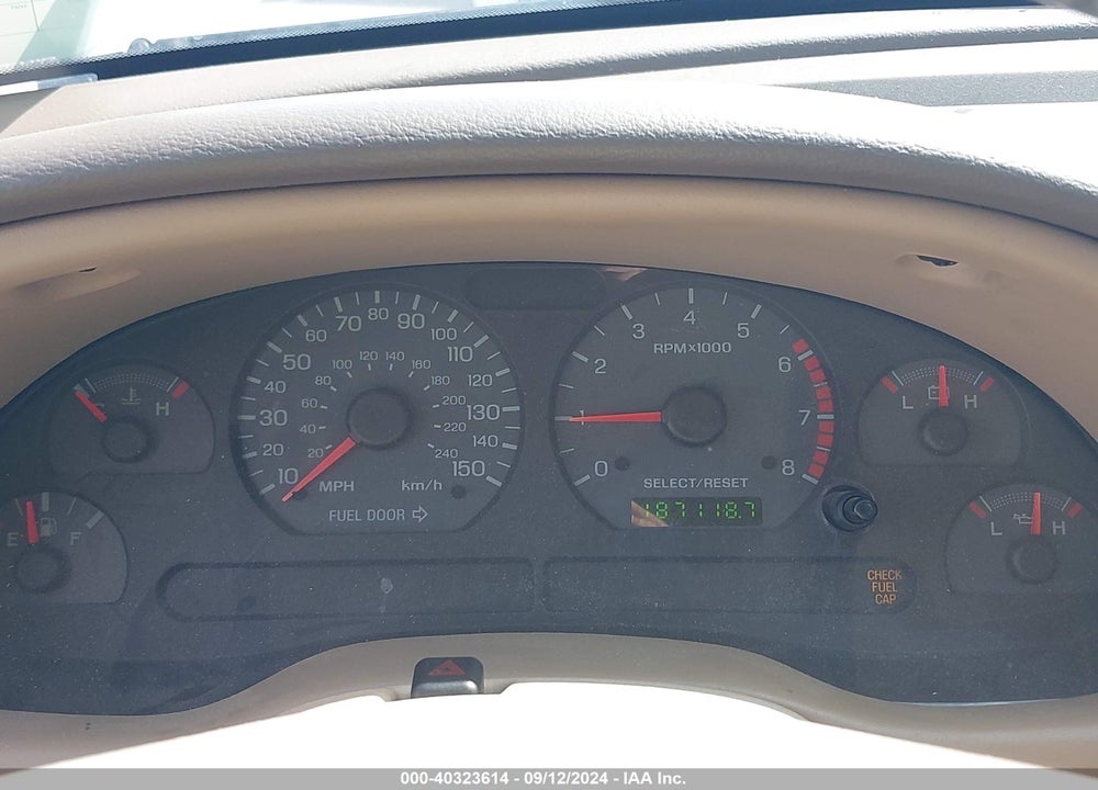 1999 FORD MUSTANG GT VIN: 1FAFP42X3XF170387