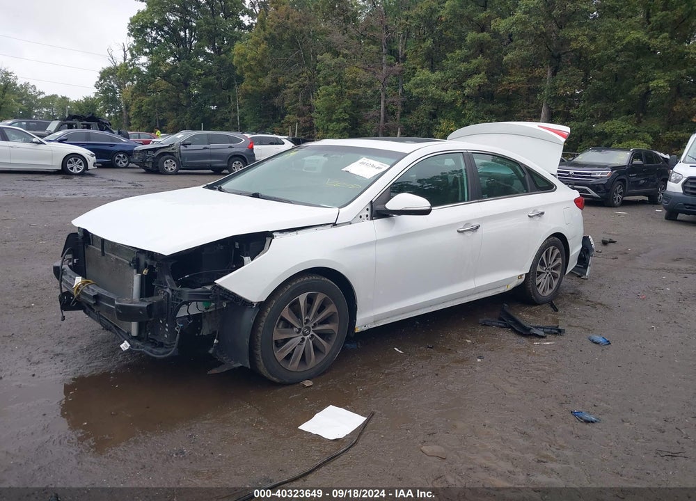 2016 HYUNDAI SONATA SPORT VIN: 5NPE34AF5GH367920