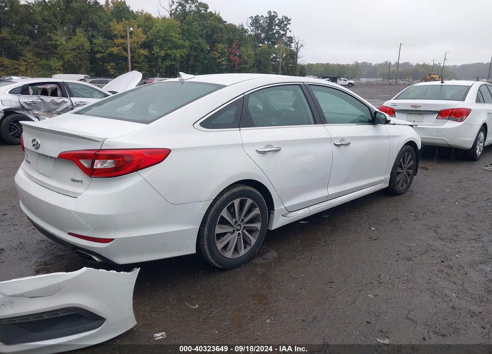 2016 HYUNDAI SONATA SPORT VIN: 5NPE34AF5GH367920