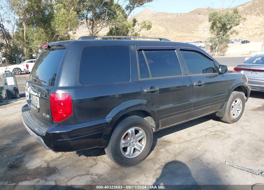2005 HONDA PILOT EX-L VIN: 2HKYF18525H544761