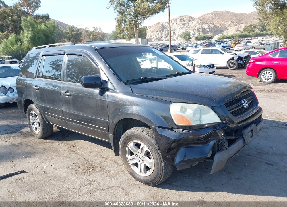 2005 HONDA PILOT EX-L VIN: 2HKYF18525H544761