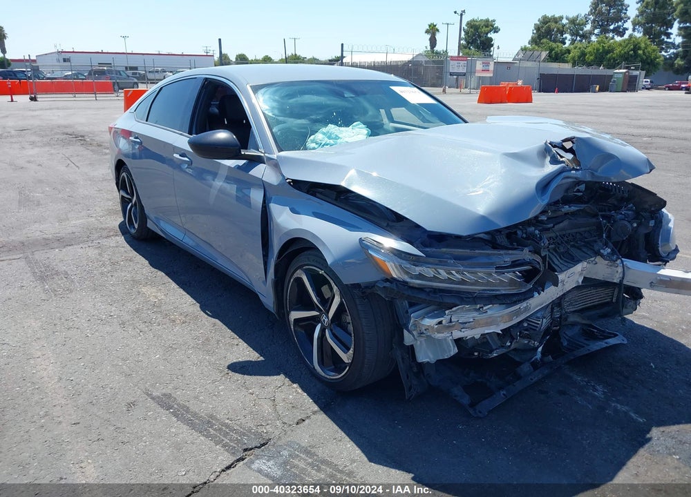 2022 HONDA ACCORD SPORT VIN: 1HGCV1F38NA020666
