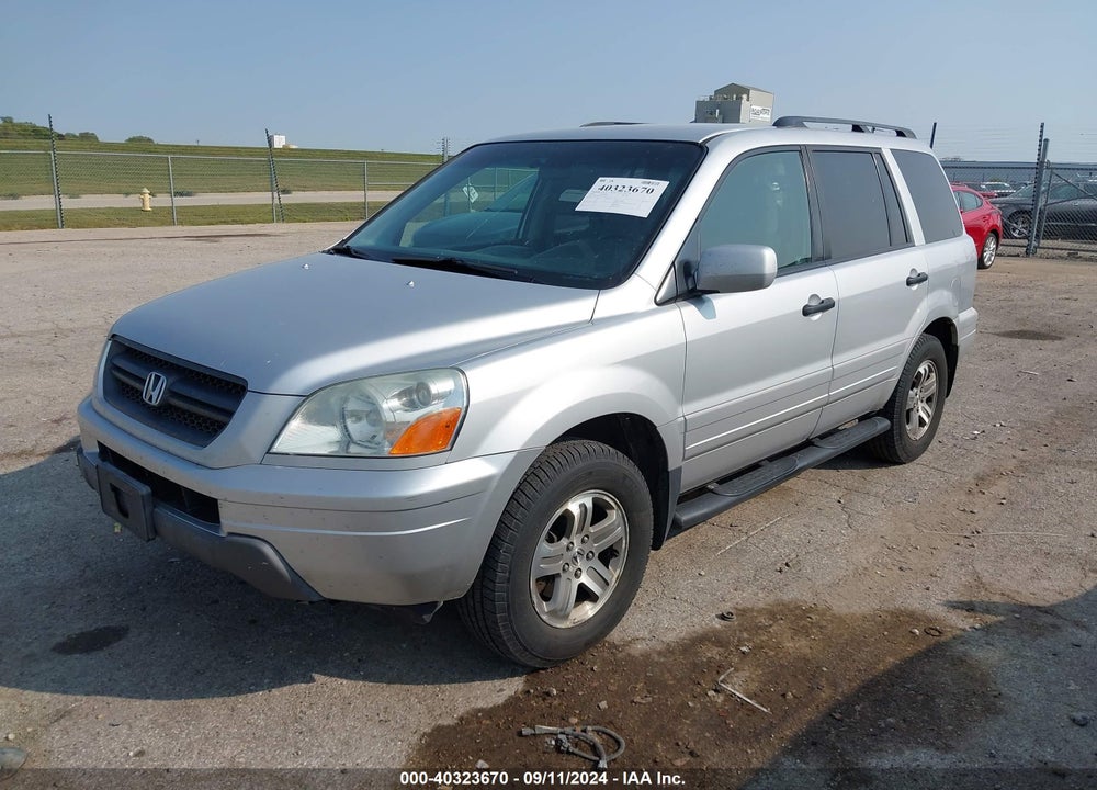 2004 HONDA PILOT EX VIN: 2HKYF18424H515895