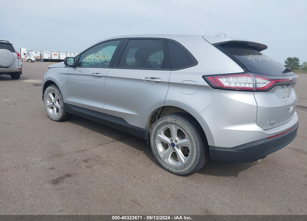 2015 FORD EDGE SE VIN: 2FMTK4G93FBB43143