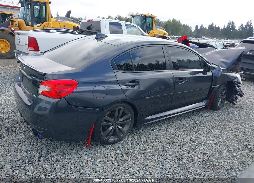 2017 SUBARU WRX VIN: JF1VA1B69H9827034