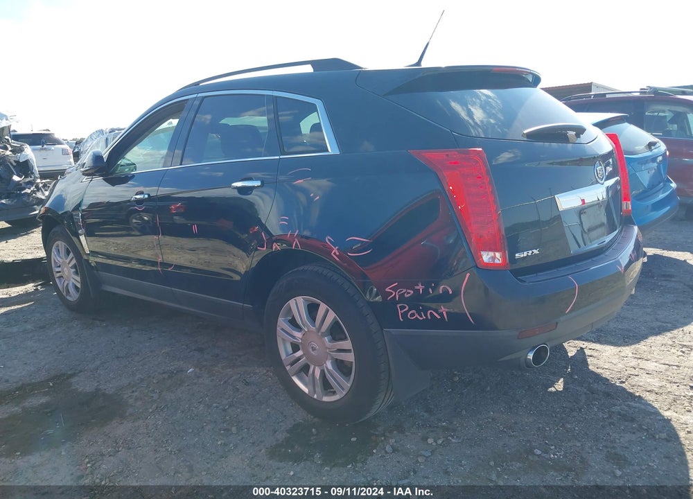 2011 CADILLAC SRX STANDARD VIN: 3GYFNGEY0BS596932