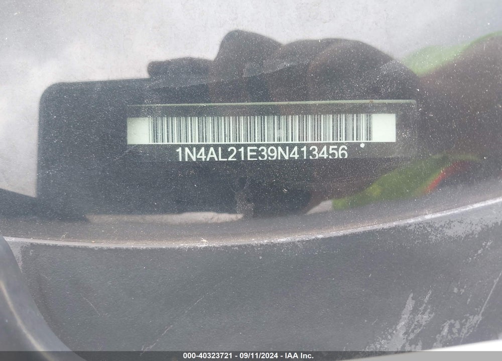 2009 NISSAN ALTIMA 2.5 S VIN: 1N4AL21E39N413456