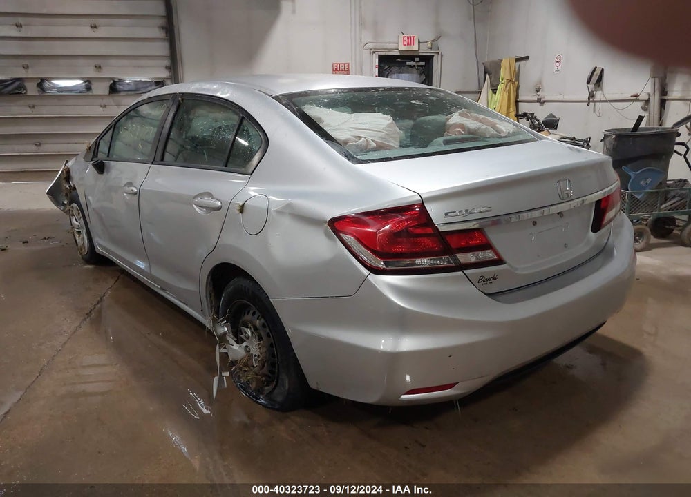2013 HONDA CIVIC LX VIN: 2HGFB2F55DH579718