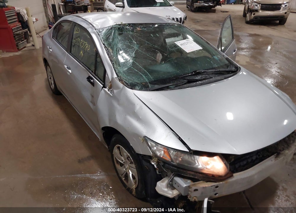2013 HONDA CIVIC LX VIN: 2HGFB2F55DH579718