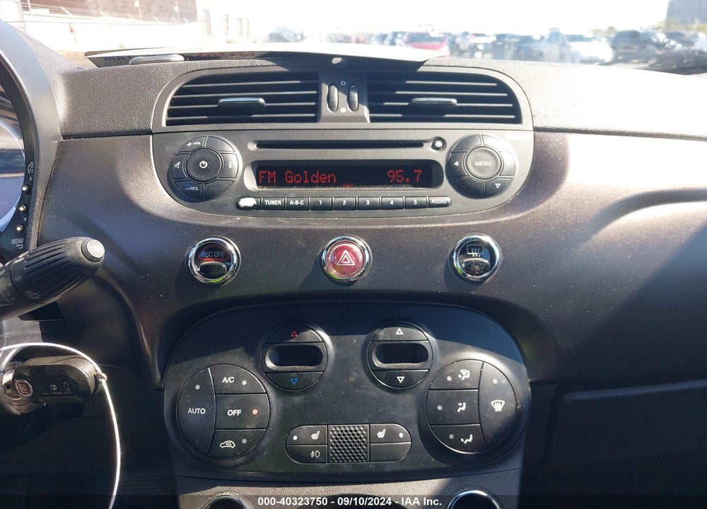 2015 FIAT 500E BATTERY ELECTRIC VIN: 3C3CFFGE5FT681627