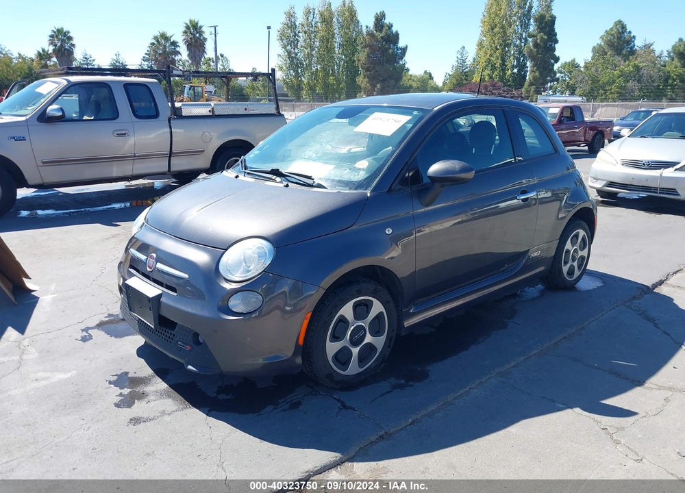 2015 FIAT 500E BATTERY ELECTRIC VIN: 3C3CFFGE5FT681627