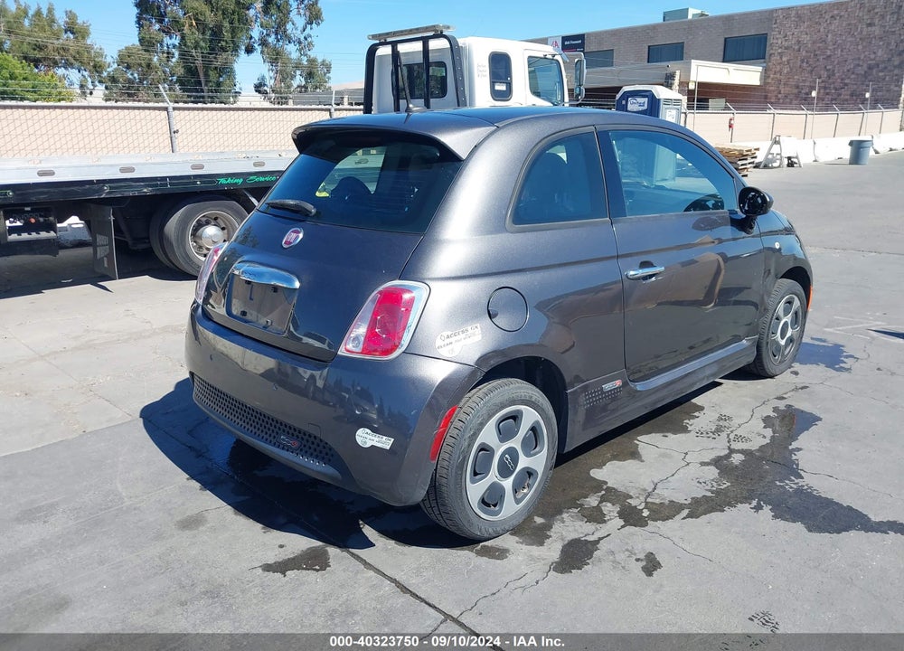 2015 FIAT 500E BATTERY ELECTRIC VIN: 3C3CFFGE5FT681627