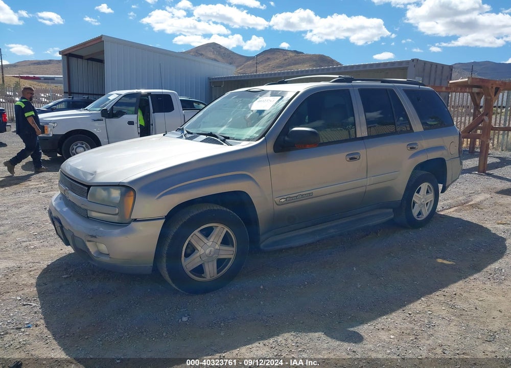 2002 CHEVROLET TRAILBLAZER LTZ VIN: 1GNDT13S922474667