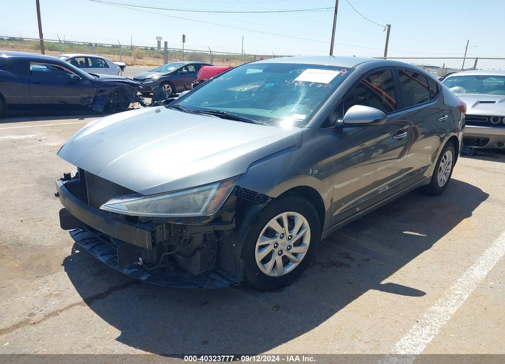 2019 HYUNDAI ELANTRA SE VIN: KMHD74LFXKU793920