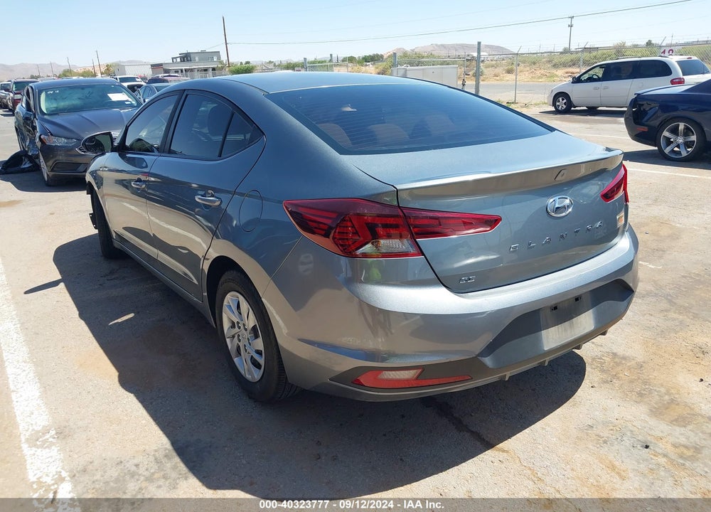 2019 HYUNDAI ELANTRA SE VIN: KMHD74LFXKU793920