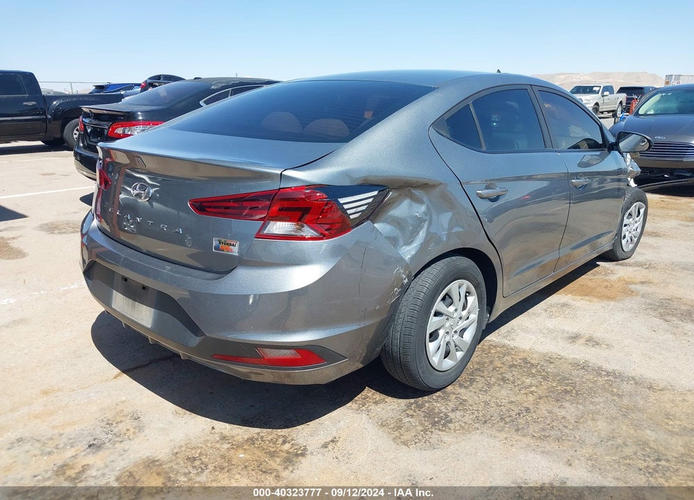 2019 HYUNDAI ELANTRA SE VIN: KMHD74LFXKU793920