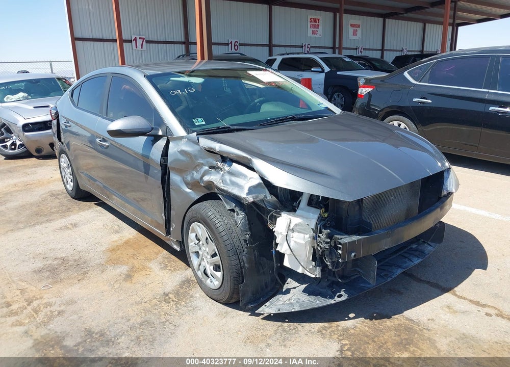 2019 HYUNDAI ELANTRA SE VIN: KMHD74LFXKU793920