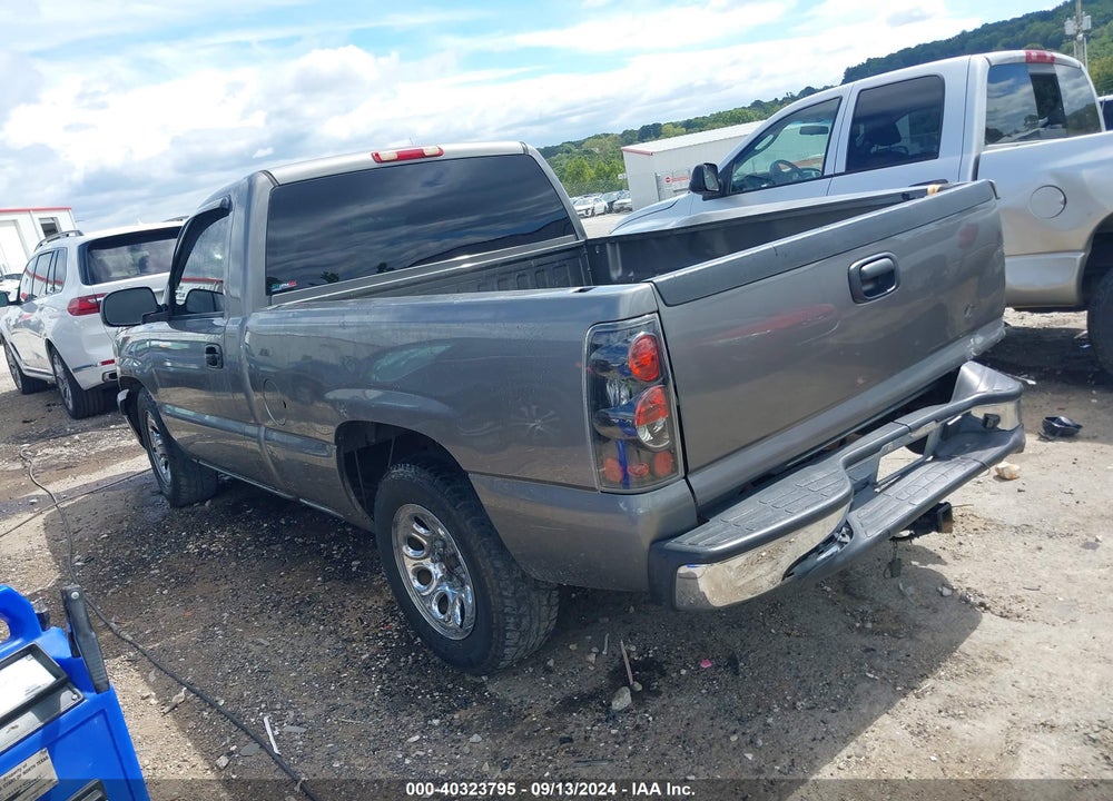 2007 CHEVROLET SILVERADO 1500 CLASSIC LS VIN: 1GCEC14XX7Z156790