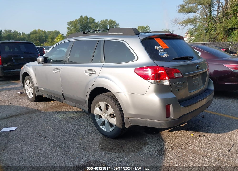 2011 SUBARU OUTBACK 2.5I PREMIUM VIN: 4S4BRCCC5B3420064