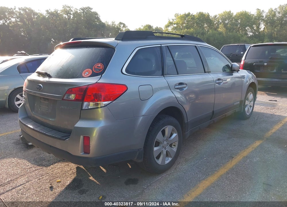 2011 SUBARU OUTBACK 2.5I PREMIUM VIN: 4S4BRCCC5B3420064