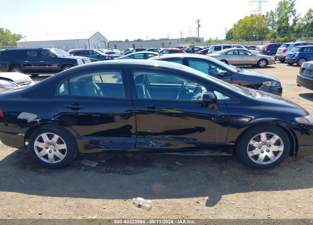 2009 HONDA CIVIC LX VIN: 2HGFA16599H363343