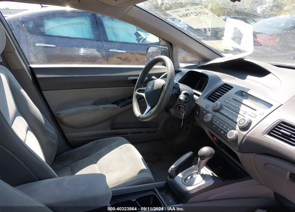 2009 HONDA CIVIC LX VIN: 2HGFA16599H363343