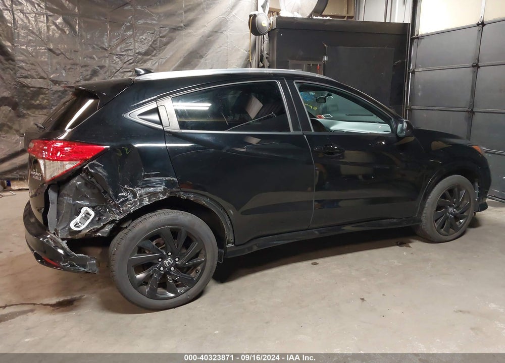 2021 HONDA HR-V AWD SPORT VIN: 3CZRU6H1XMM748487