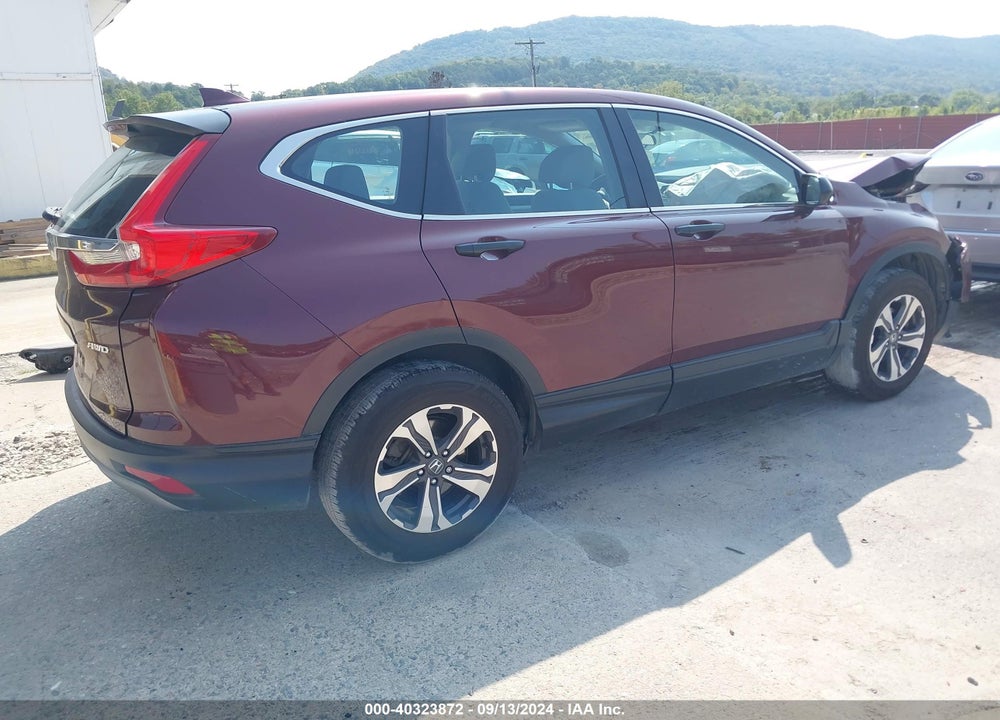 2017 HONDA CR-V LX VIN: 2HKRW6H39HH221182