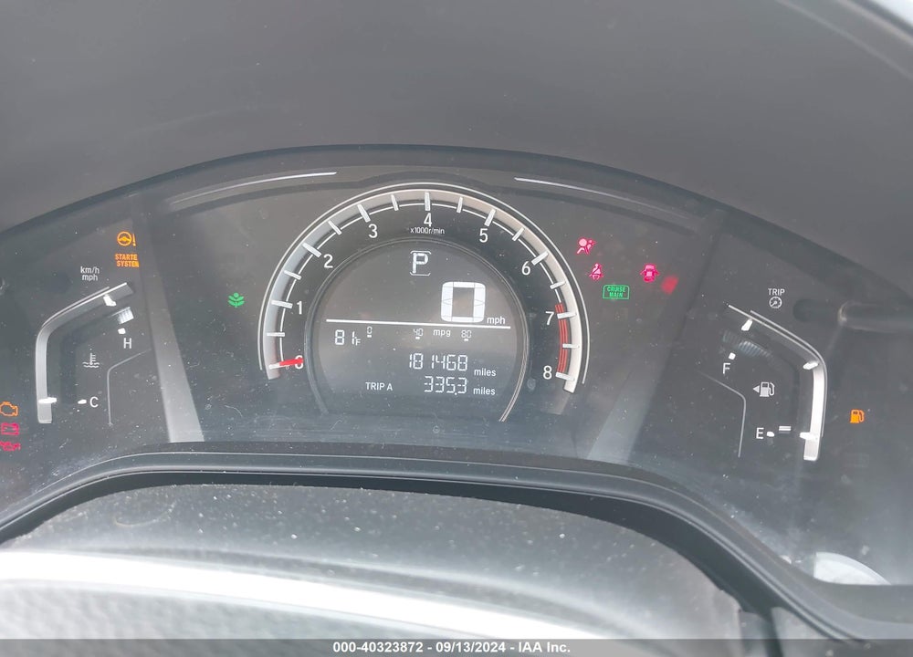 2017 HONDA CR-V LX VIN: 2HKRW6H39HH221182
