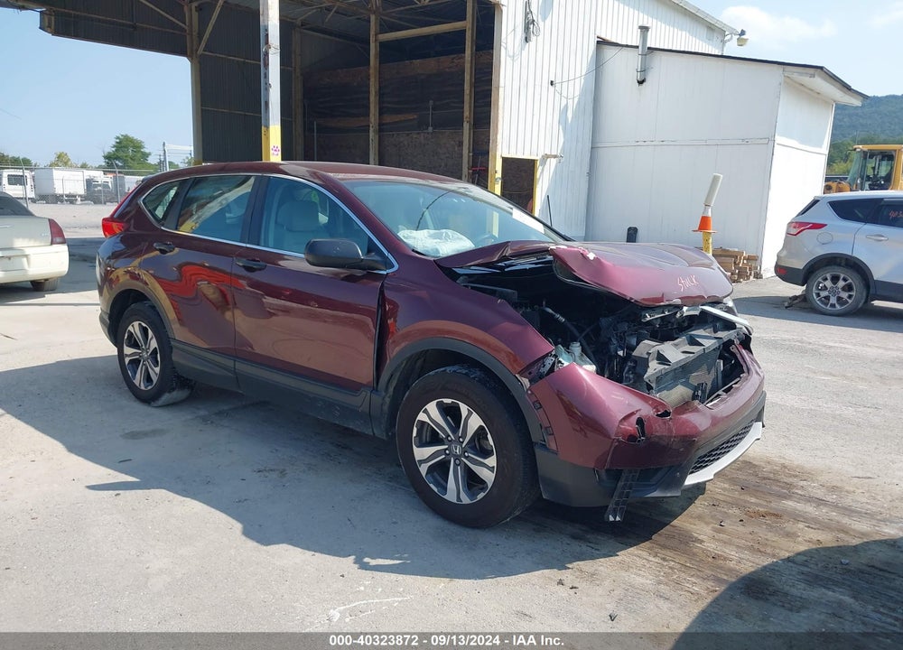2017 HONDA CR-V LX VIN: 2HKRW6H39HH221182