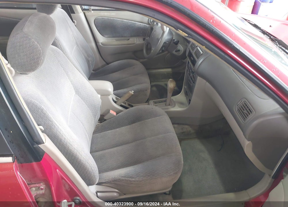 2001 TOYOTA COROLLA LE VIN: 2T1BR12E11C403618