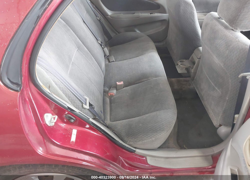 2001 TOYOTA COROLLA LE VIN: 2T1BR12E11C403618
