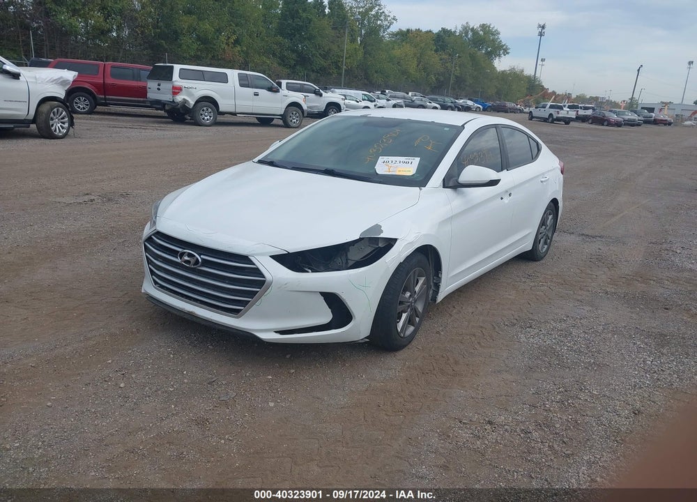 2018 HYUNDAI ELANTRA SEL VIN: 5NPD84LF7JH232892