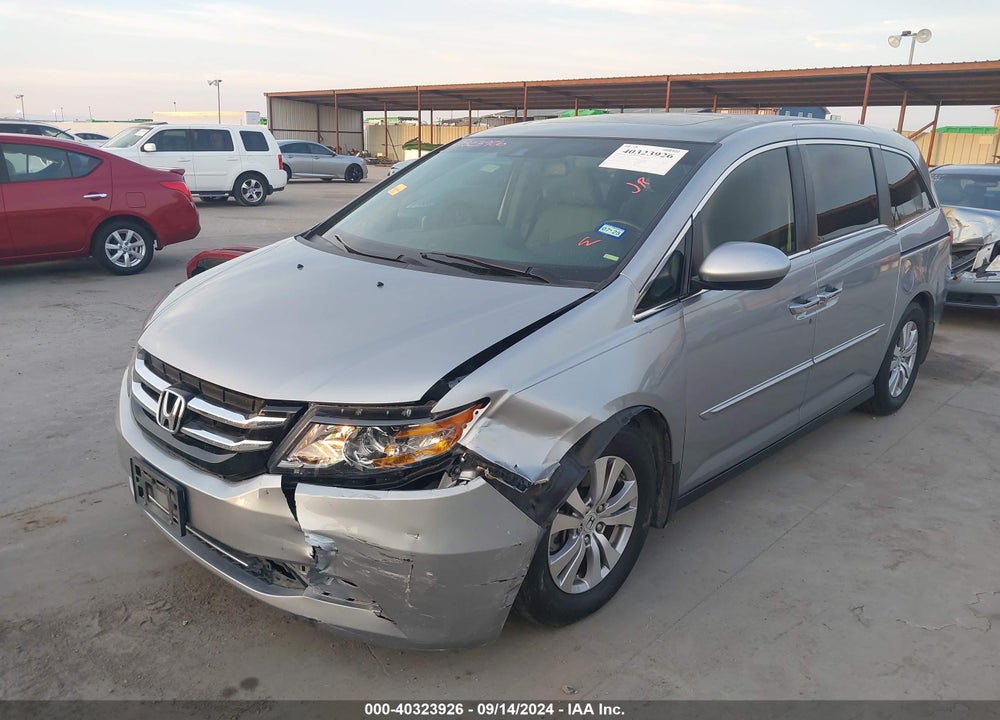 2016 HONDA ODYSSEY EX-L VIN: 5FNRL5H6XGB100607