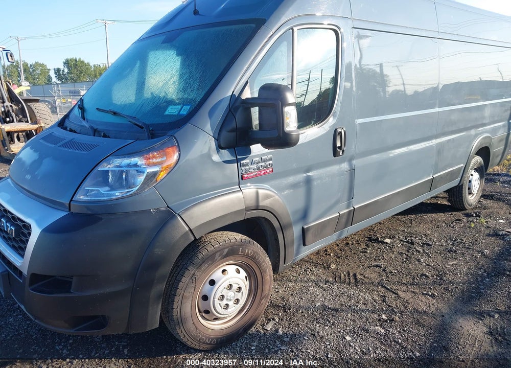 2020 RAM PROMASTER 3500 CARGO VAN HIGH ROOF 159 WB EXT VIN: 3C6URVJG2LE144345