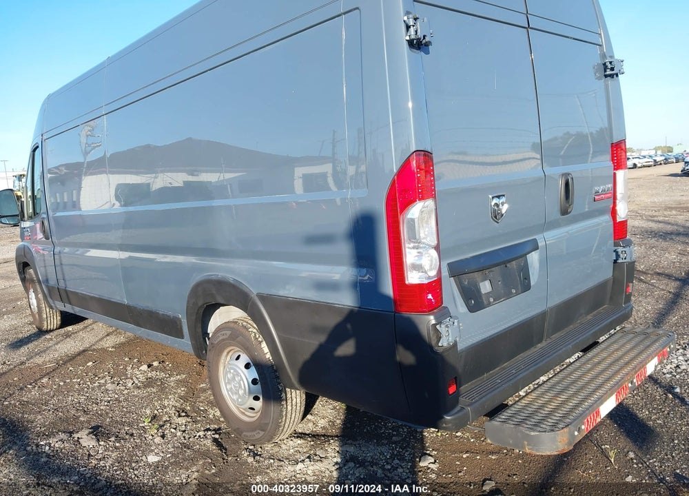 2020 RAM PROMASTER 3500 CARGO VAN HIGH ROOF 159 WB EXT VIN: 3C6URVJG2LE144345
